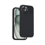 Fuchsia iPhone 15 Uyumlu Rosana Silikon Kılıf Turuncu