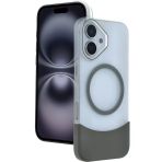 Fuchsia İphone 16 İle Uyumlu Velar Natural Grey Kablosuz Şarj Özellikli Kapak