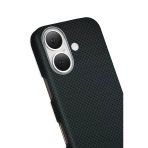 Fuchsia İphone 16 İle Uyumlu Volt Siyah 2 Kablosuz Şarj Özellikli Kapak
