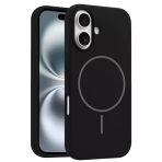 Fuchsia İphone 16 Plus Uyumlu Jully Siyah Kablosuz Şarj Özellikli Kılıf