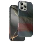 Fuchsia iPhone 16 Pro Max Uyumlu Kevlar Bordo Manyetik Şarj Kılıf