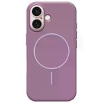 Fuchsia İphone 16 Uyumlu Hbc-300 Beat Mor Kablosuz Şarj Özellikli Kılıf