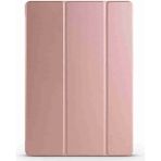 Fuchsia Lenovo Tab P12 12.7 Inç Uyumlu Smart Cover Akıllı Tablet Kılıfı - Rose Gold