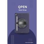 Fuchsia Qpen iPad Pro 11 Inç (2020) Uyumlu Hand Strap Tablet Kılıfı - Mavi