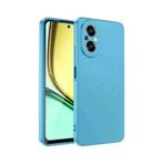 Fuchsia Realme 12 Lite Uyumlu Yumuşak Silikon Telefon Kılıfı Mavi