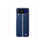 Fuchsia Samsung Galaxy Z Flip 4 Kılıf HBC-155 Lizbon Kapak - Lacivert
