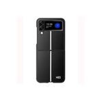 Fuchsia Samsung Galaxy Z Flip 4 Kılıf HBC-155 Lizbon Kapak - Siyah