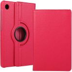 Fuchsia TB-125F TB-128F Lenovo Tab M10 Plus 10.3 inç 3. Nesil Koyu Pembe Dönebilen Standlı Kılıf