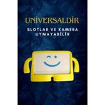 Fuchsia Via S40 10.4 inç Uyumlu iBuy Standlı Eğlenceli Çocuk Ruhlu Pembe Koyu Tablet Kılıfı