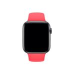 Fuchsia Watch İle Uyumlu Spor Kordon 42 - 44 Mm M/L Ölçülerinde Yumuşak Silikon Rahat Kordon