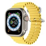 Fuchsia Watch Ultra 8 Max 8. Nesil 49 mm Sarı Akıllı Saat