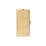 Fuchsia Xiaomi Redmi Note 14 Pro Plus Uyumlu Kartvizitli Standlı Kapaklı Gold Telefon Kılıfı