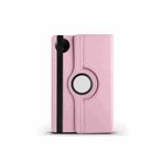 Fuchsia Xiaomi Redmi Pad SE Uyumlu 8.7 inç 360 Dönebilen Standlı Pembe Kılıf