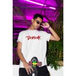 Fuddy Moda Unisex Berserk Sırt Baskılı Tişört, Oversize Anime Baskılı T-Shirt - XS - Beyaz
