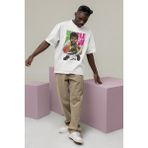 Fuddy Moda Unisex Kyrie Irving Baskılı T-Shirt Erkek-Kadın Basketbol Temalı T-Shirt - Beyaz - 2XL
