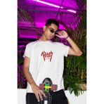 Fuddy Moda Unisex Ön Arka Baskılı Berserk Guts Tişört, Oversize Sırt Baskılı Anime T-Shirt - 4XL - Beyaz