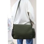 Fuddy Moda Unisex Postacı Çantası - Haki - 38x25x9