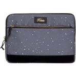Fudela 13-14 inch dark blue paints Macbook- Laptop Çantası - Gri