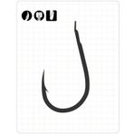 Fudo 0001 Delta Chinu Tırtıklı Black Nikel İğne 3