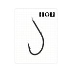 Fudo 1601-1/0 Kentsuki Maruseigo Siyah Nikel İğne