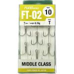 Fudo 2248 Treble Middle Class Galvaniz 3Lü Nikel İğne