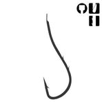 Fudo 2901 Ryusen Çift Tırnak Black Nikel Olta İğnesi Black Nickel-NO:1/0