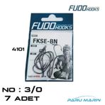 Fudo 4101 FKSE-BN Hooks No: 3/0 Fukase Olta İğnesi