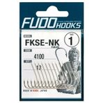 Fudo 4101 Fukase Black Nıkel 6 Lı Olta İğnesi No:4/0