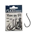Fudo 6301 No:5/0 Fudo Beak Black Nikel Olta İğnesi 4 Adet Standart