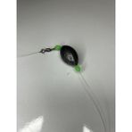 Fudo Glowlu Tek Iğneli 40 Gram Gezer Kurşunlu Hazır Olta Iğnesi Kıyı (Çipura,Mercan,Lidaki,Vb) - 2