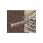 Fuga Metal 60X25 Alüminyum Kare Balkon Çamaşırlık Çamaşır Kurutmalık Parlak