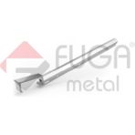Fuga Metal Alüminyum Kare Küpeşte Balkon Çamaşırlık Kurutmalık &Quot;60x25&Quot; (Bronz Renk)