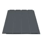 Fugalı ANTRASİT Plastik Pvc Duvar - Tavan Lambiri / 10 Adet 20 Cm X 2 Metre - 4 Metrekare