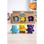 Fuggler Funny Ugly Monster 3’lü Koleksiyon Figür Seti – Renkli Komik Canavar Oyuncak I Model 12 GVN-PMI/FG2221