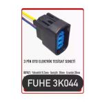 Fuhe Fhe 3K044 3 Pin Oto Elektrik Tesisat Soketi