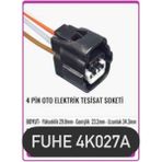 Fuhe Oto Fhe 4K027A 4 Pin Oto Elektrik Tesisat Soketi