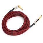 fuik Ses kablosu, esnek gitar ses kablosu, mikrofon, ekolayzır, güç amplifikatörü için (JD6210)