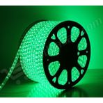 Fuji LED Dış Mekan IP65 120 Ledli Şerit Hortum LED 220 V Tak Çalıştır - 5 m - Yeşil