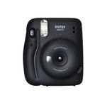 Fujifilm Instax Mini 11 Siyah Fotoğraf Makinesi ve Çiçekli Kıskaç Hediye Seti
