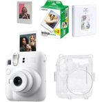 Fujifilm Instax Mini 12 Beyaz Fotoğraf Makinesi 20'li Film Kıskaçlı Stand PVC Albüm Seti