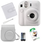 Fujifilm Instax Mini 12 Beyaz Fotoğraf Makinesi-Askı-Pil-Çanta-10’lu Film-Albüm Seti
