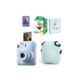 Fujifilm Instax Mini 12 Fotoğraf Makinesi-20li Film-Elastic Kılıf-64lü Albüm ve Mıknatıslı Çerçeve Seti 1