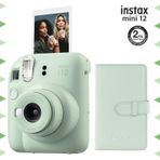 Fujifilm Instax Mini 12 Fotoğraf Makinesi + 96'lı Laporta Albüm Seti Yeşil