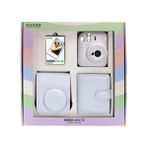 Fujifilm Instax Mini 12 Fotoğraf Makinesi - Askı - Pil - Çanta - 10'lu Film ve Albüm (Beyaz)