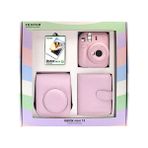 Fujifilm Instax Mini 12 Fotoğraf Makinesi - Askı - Pil - Çanta - 10'lu Film ve Albüm (Pembe)