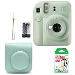 Fujifilm İnstax Mini 12 Fotoğraf Makinesi+Askı+pil +10'lu film+Çanta (YEŞİL)