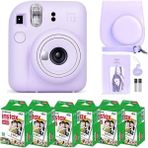Fujifilm Instax Mini 12 Kamera/mini Film (60 Sayfa)/aksesuarlar - Mor Lilac Purple - Siyah