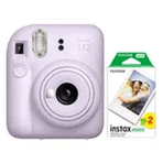 Fujifilm Instax Mini 12 Lila Fotoğraf Makinesi ve 20'li Mini Film