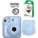 Fujifilm Instax Mini 12 Mavi Fotoğraf Makinesi 10'lu Film Ve Çantalı Seti 98