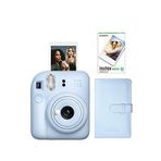 Fujifilm Instax mini 12 Mavi Fotoğraf Makinesi-10'lu Film ve Laporta Albüm Seti